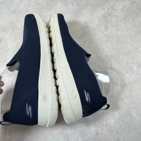 Skechers Shoes Womens Size 8.5 Go Walk Joy Navy Loafer Slip On Cushioned Comfort - Picture 9 of 13